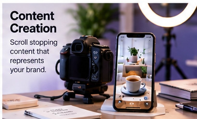 Social media content creation and post production